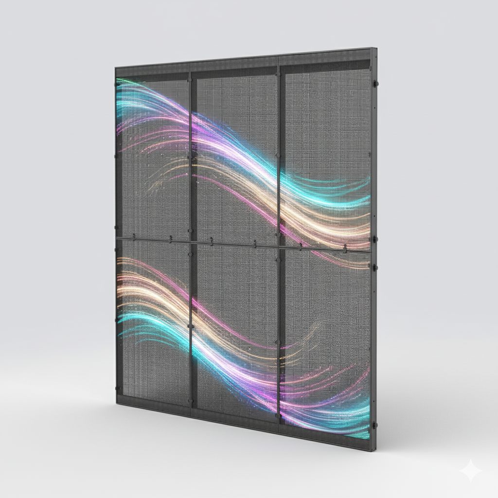 Holografisch LED transparantie