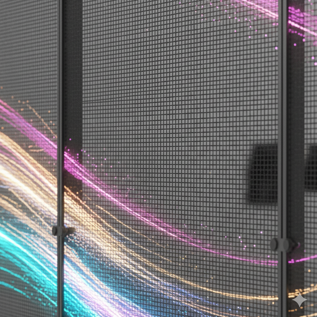 Holografisch LED installatie
